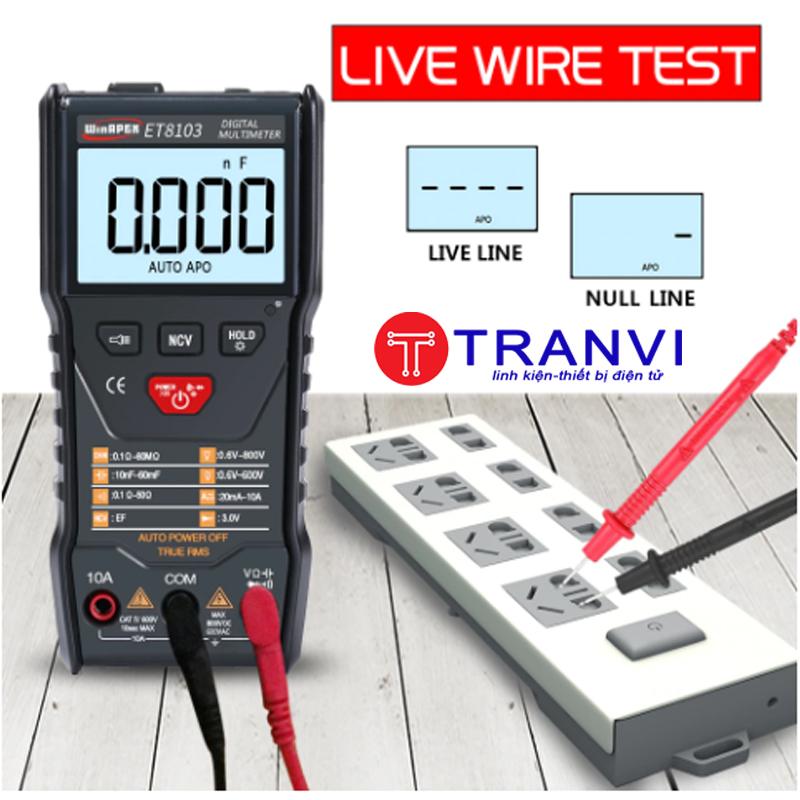 Đồng hồ vạn năng tự động WinAPEX- ET 8103