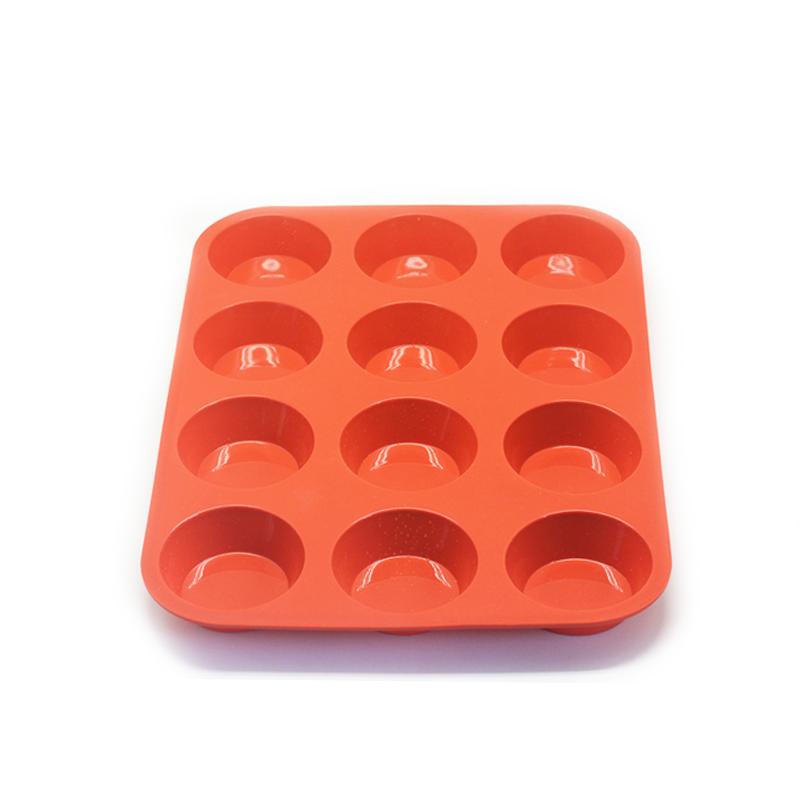 12 THẬM CHÍ Khuôn Silicone Muffin Cake Bộ Tạo Khuôn Hình Đậu Xanh, Bánh Ngọt Nướng Bộ Tạo Khuôn Hình Quảng Đông Bánh Da Lạnh Bánh Trung Thu Bộ Tạo Khuôn Hình