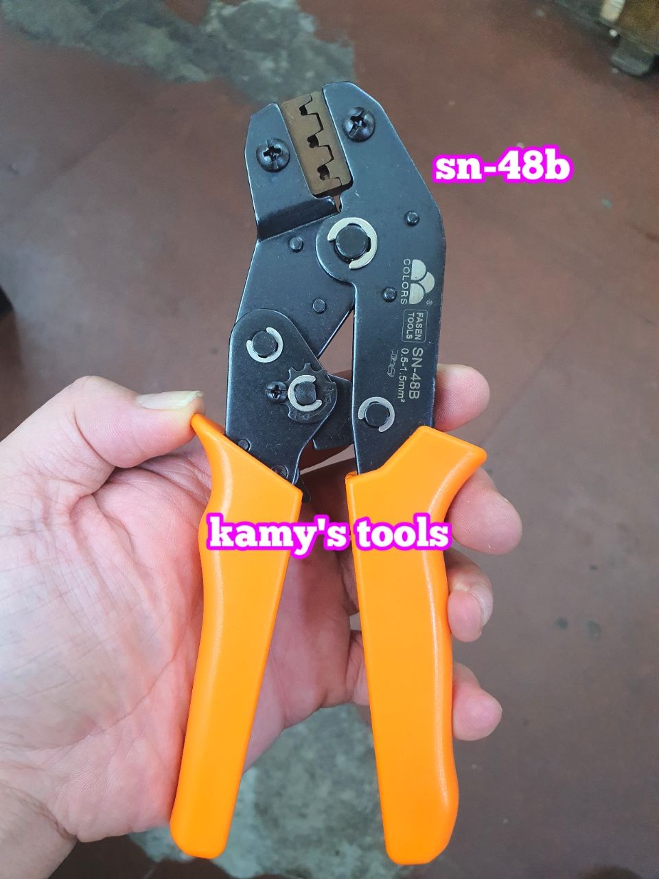 Kìm Bấm Cos Fasen Sn-48b (Kìm Bấm Cos Xe Máy, Kiềm bấm cos)