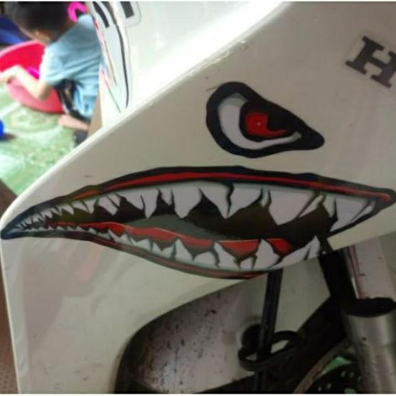 Tem dán răng cá mập