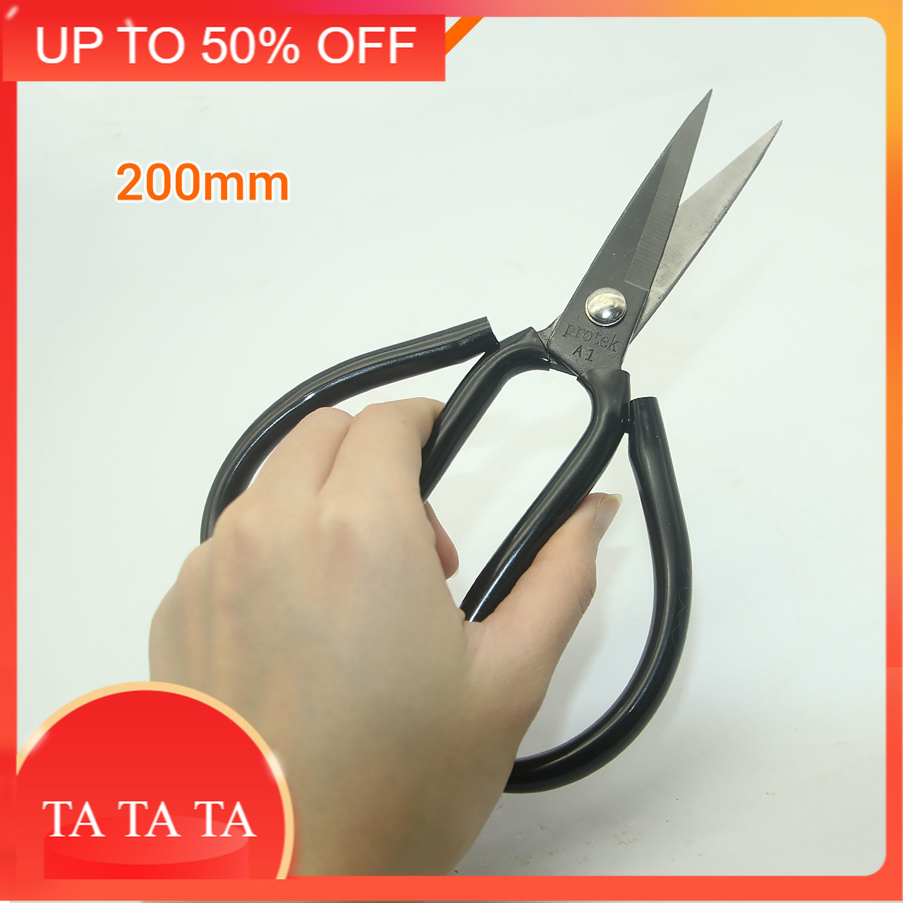Kéo cắt cành tay bướm Protek A1 200mm