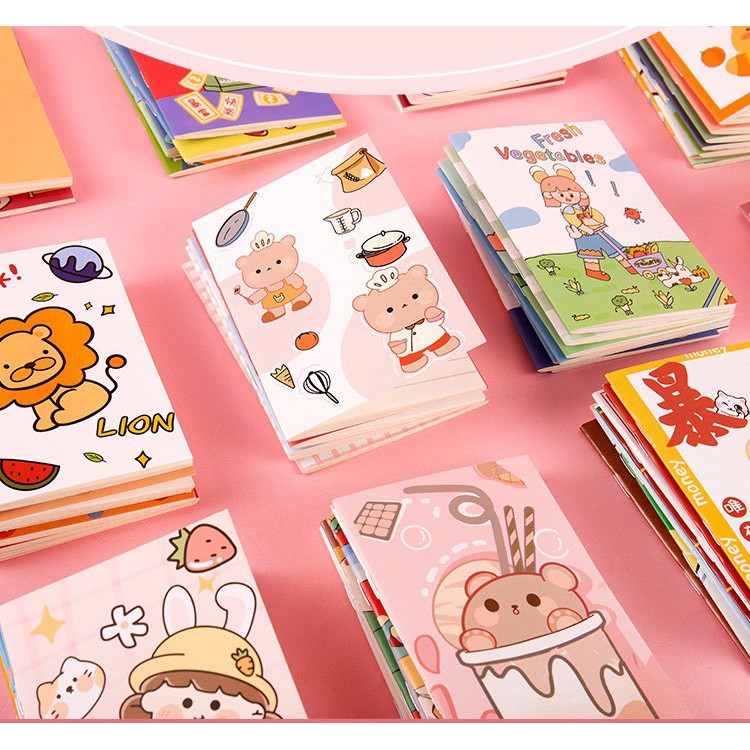 Sổ A7 mini cute dễ thương cực phẩm xinh xỉu - MiuSua