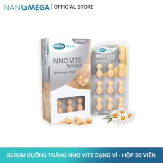Serum vitamin C NNO Vite dạng vỉ 30 viên dưỡng trắng, ngăn sạm nám thumbnail