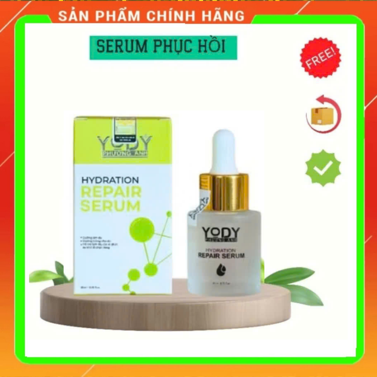Serum Phục Hồi Dưỡng Ẩm Yody Phương Anh 20ml mẫu mới 2025 chính hãng & Dưỡng Ẩm sâu phục hồi