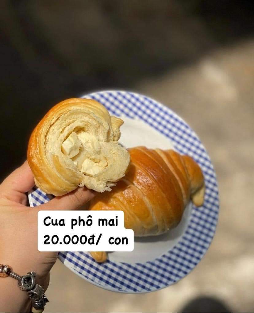 Bánh mì cua phô mai - 1 set 3 bánh ( bánh mới mỗi ngày )