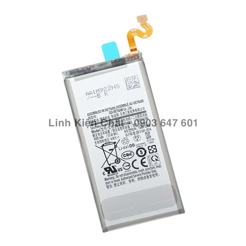 Pin cho điện thoại samsung galaxy note 9 hàn sm-n960n 4000mah zin