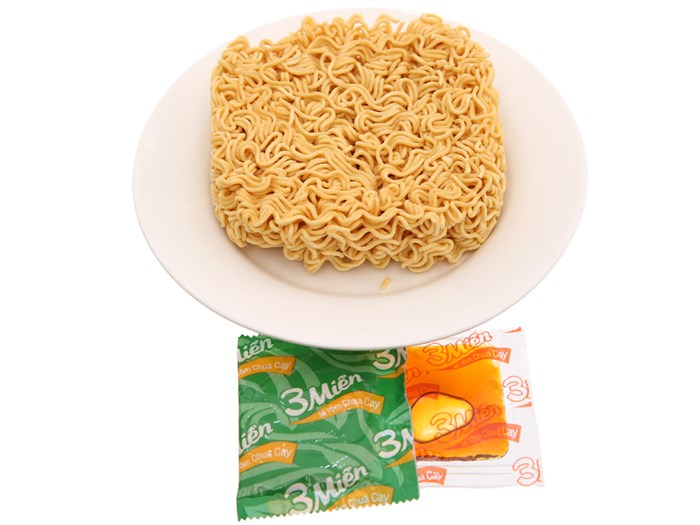 Mì 3 miền tôm chua cay thùng 30 gói x 65g