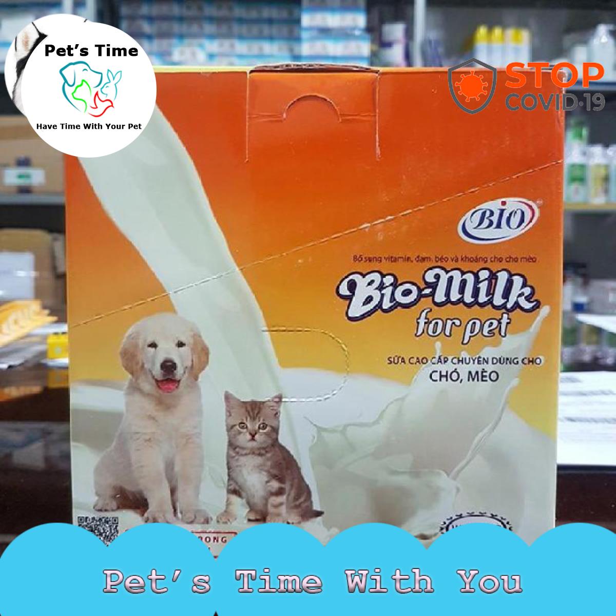 Gói sữa bột cao cấp Bio-milk 100g - Pet's Time