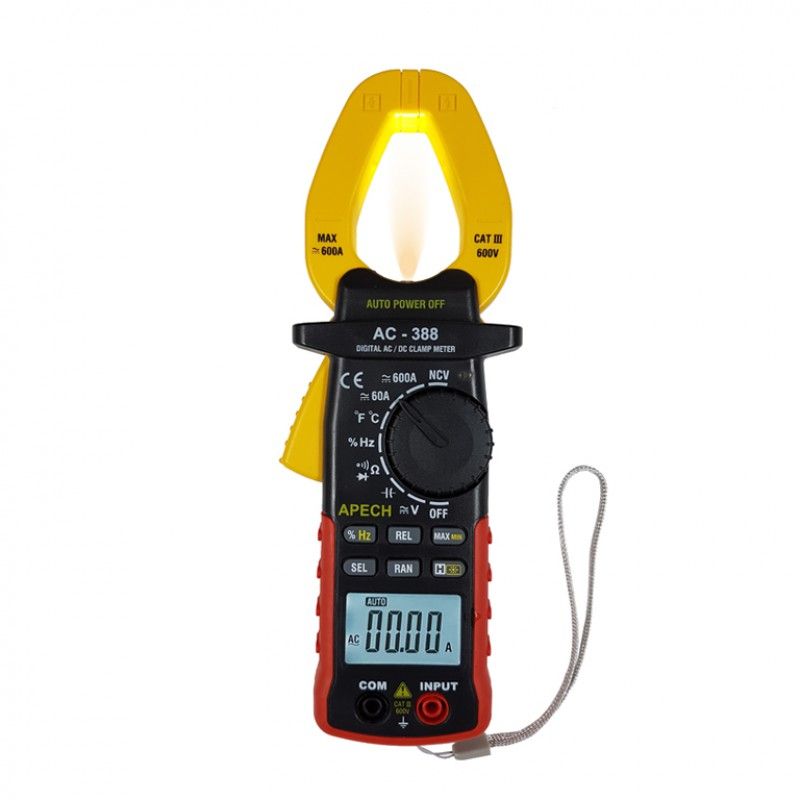 [HCM]Ampe kìm đo dòng AC/DC APECH AC-388 (600A)