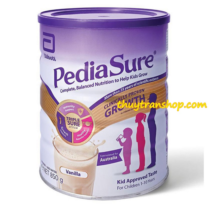 Sữa PediaSure Úc Nắp Tím