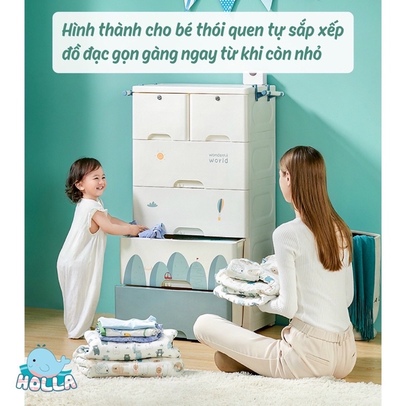 Tủ ngăn kéo 5 tầng Holla HL-09135