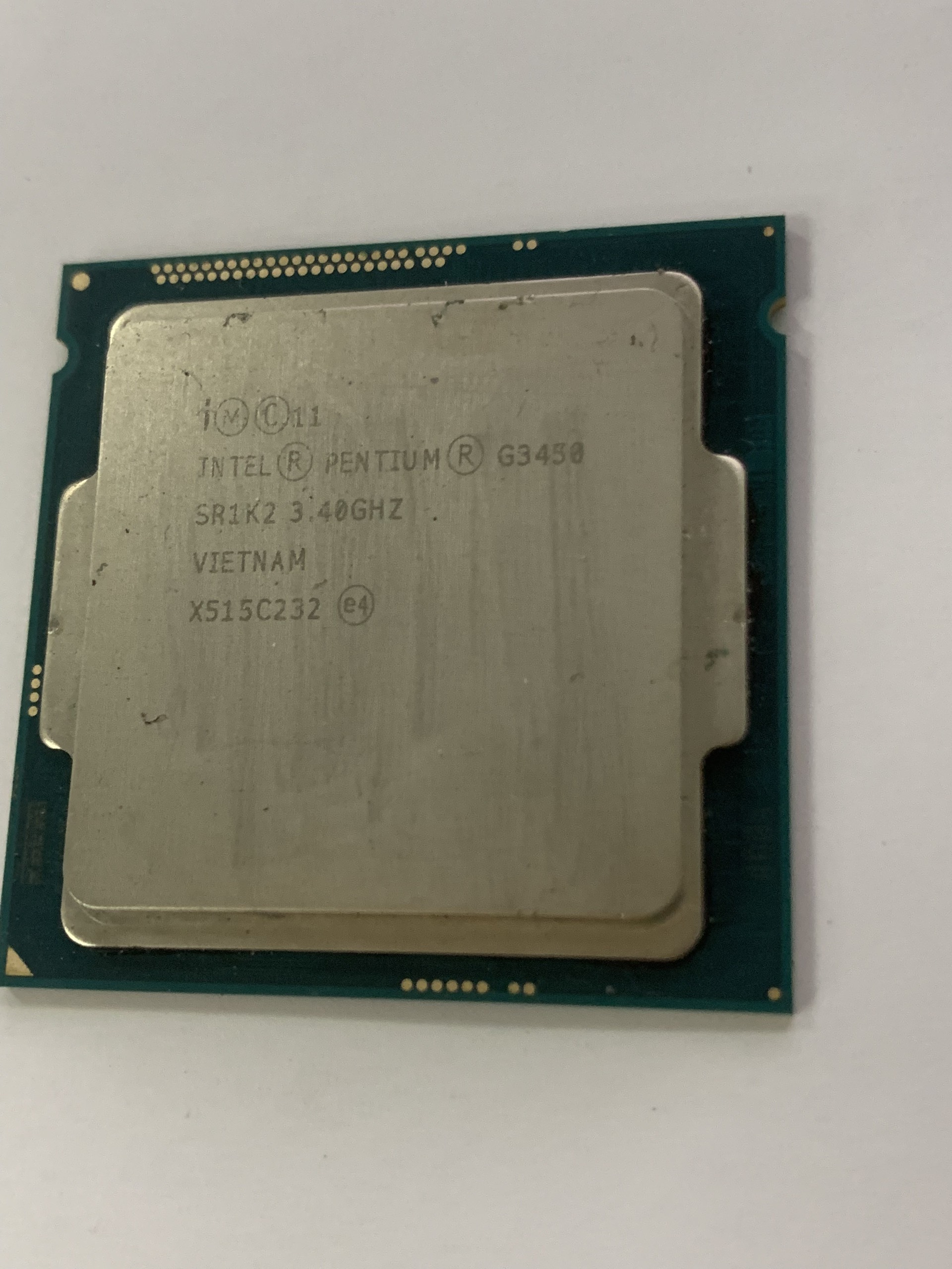 G3450 Pentium H81 Cpu Chip for H81 Mainboard