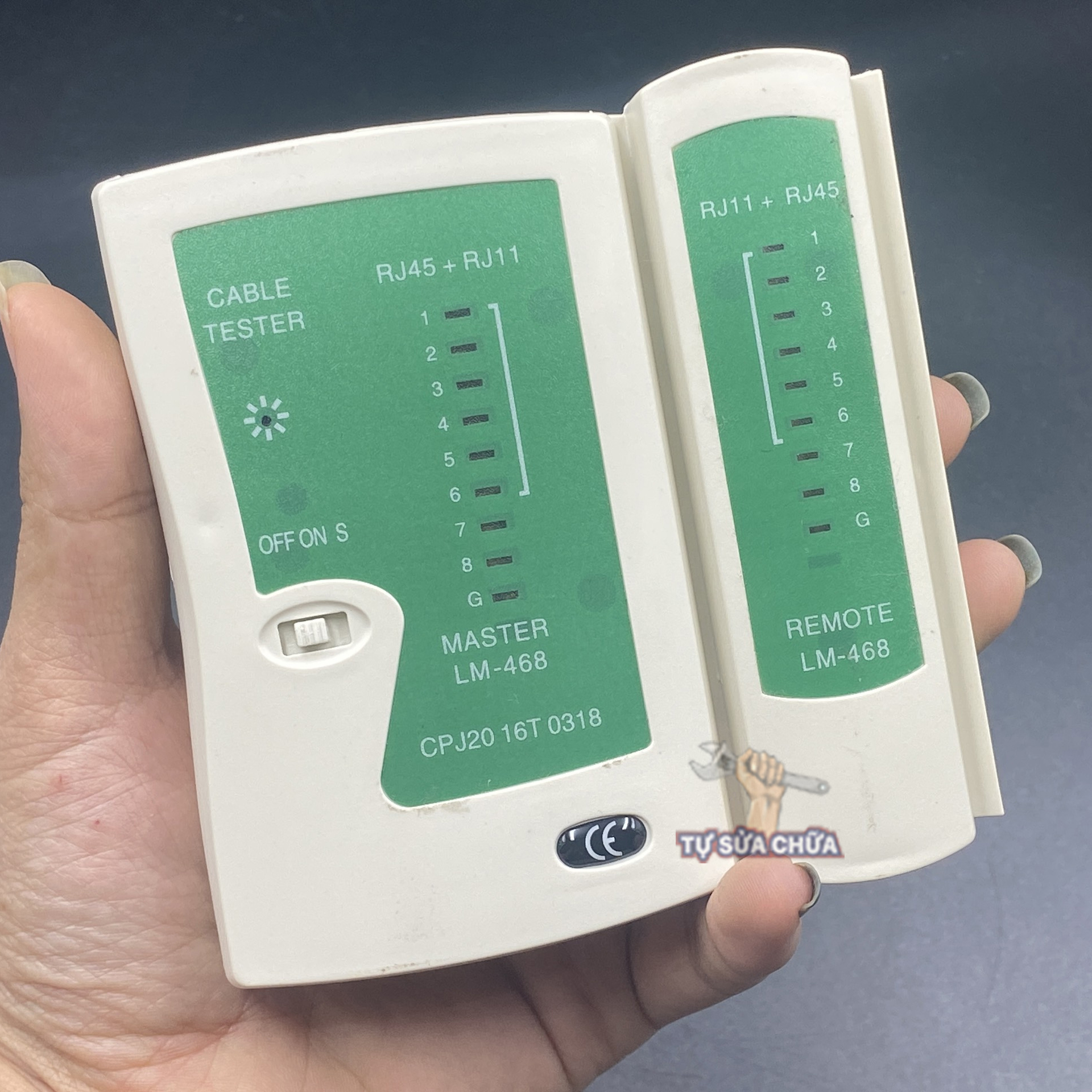 BỘ KIỂM TRA CÁP MẠNG RJ45-RJ11 CABLE TESTER