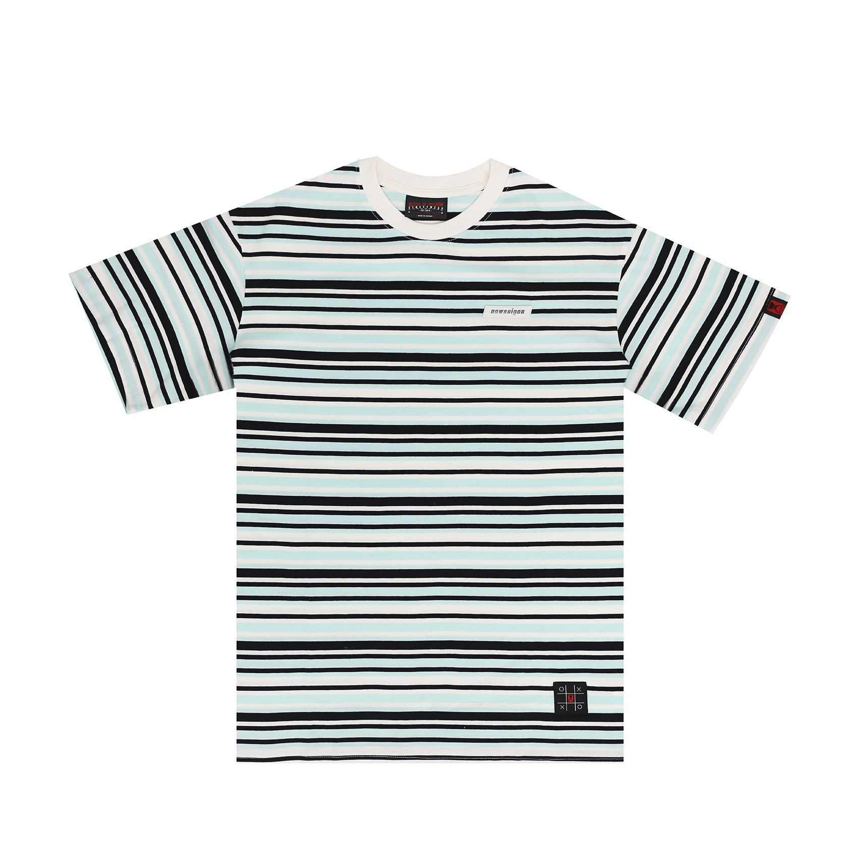 Áo Thun NEEDS OF WISDOM Basic Striped Tee