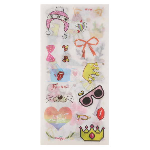 [HCM]Bộ 6 Tấm Sticker Dán Trang Trí - Princess