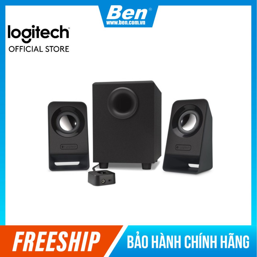 Loa vi tính cao cấp 2.1 logitech z213 - loa siêu trầm - loa máy tính chính hãng logitech bh 12t - ben computer store