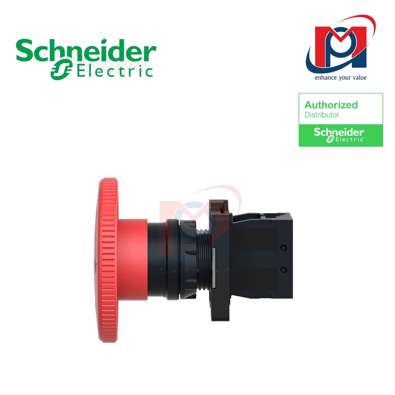 Nút dừng khẩn cấp Phi 22 Schneider XA2ES642
