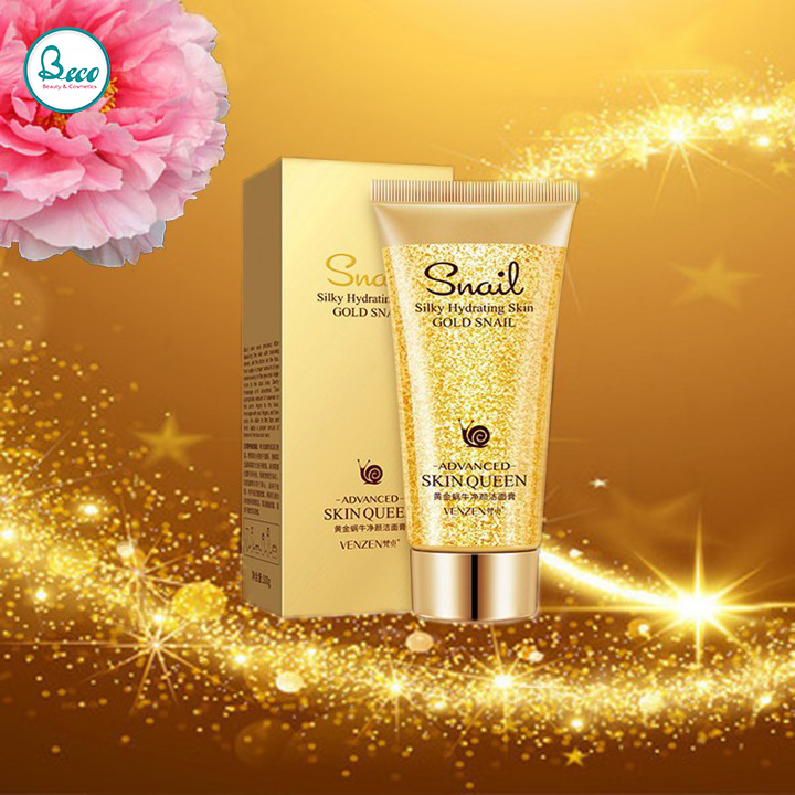 Sữa Rửa Mặt Tinh Chất Ốc Sên Snail Silky Hydrating Skin [BECO - BC1329]