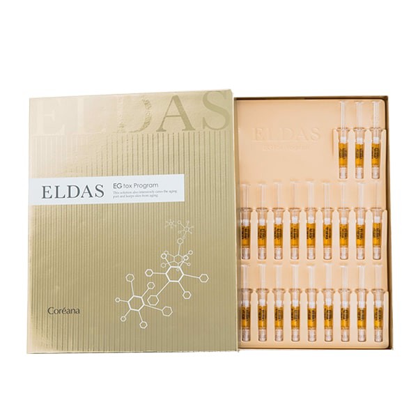 Serum tế bào gốc tái tạo da Eldas Eg Tox Program Coreana 2ml/ống