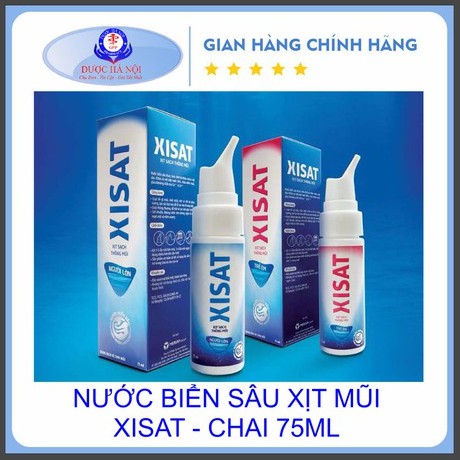 Nước Biển Sâu Xịt Mũi Xisat (Chai 75ml)