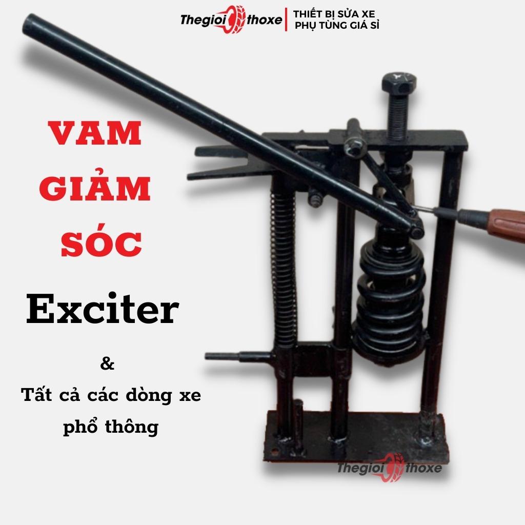 Cảo phuộc nhún xe máy đa năng | Vam lò xo giảm sóc tất cả cá dòng xe + Exciter | Thế Giới Thợ Xe