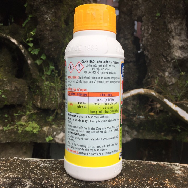 Thuốc trừ bệnh Đạo ôn trên lúa Trizole 400SC 400ml