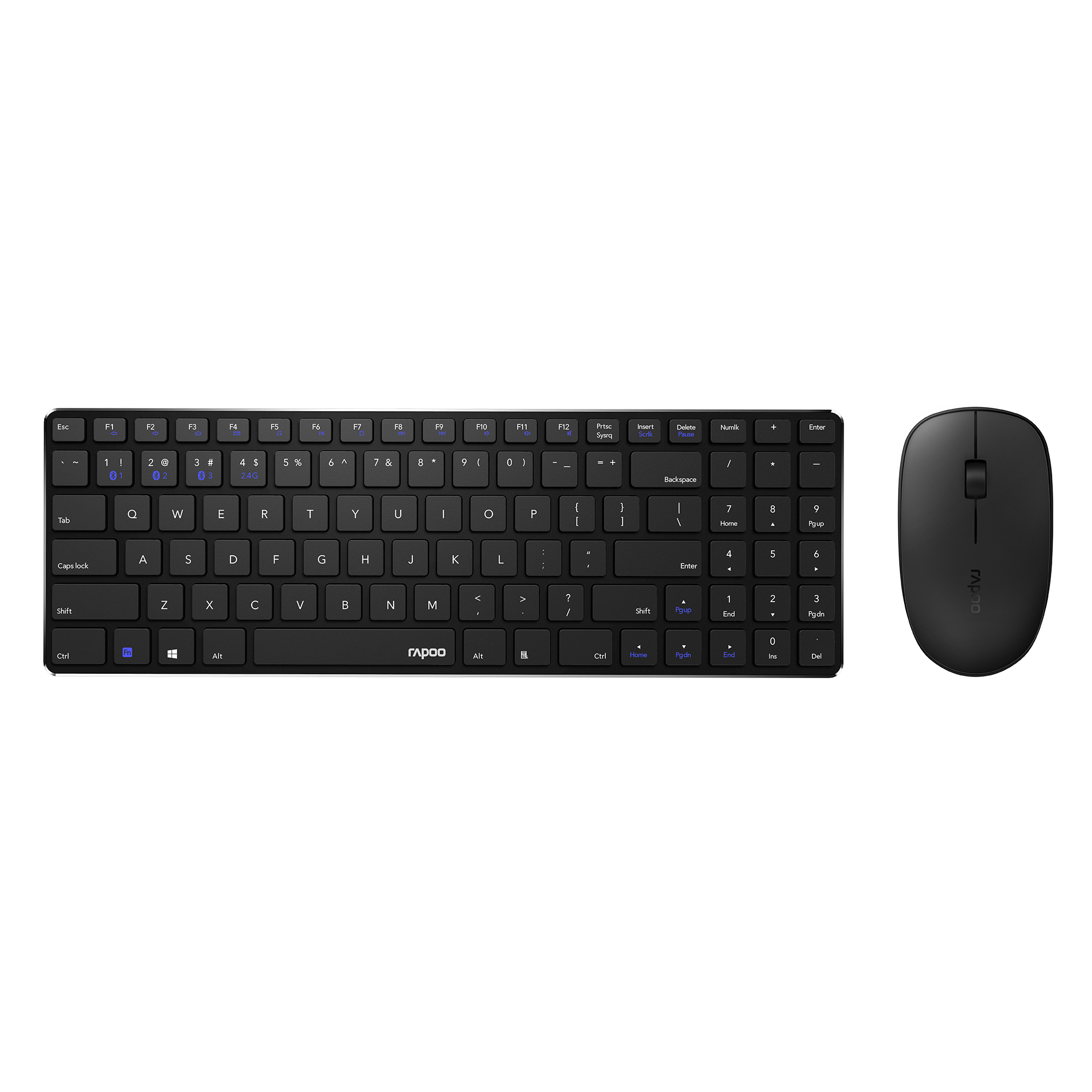 Bộ bàn phím và chuột Bluetooth Rapoo 9300M