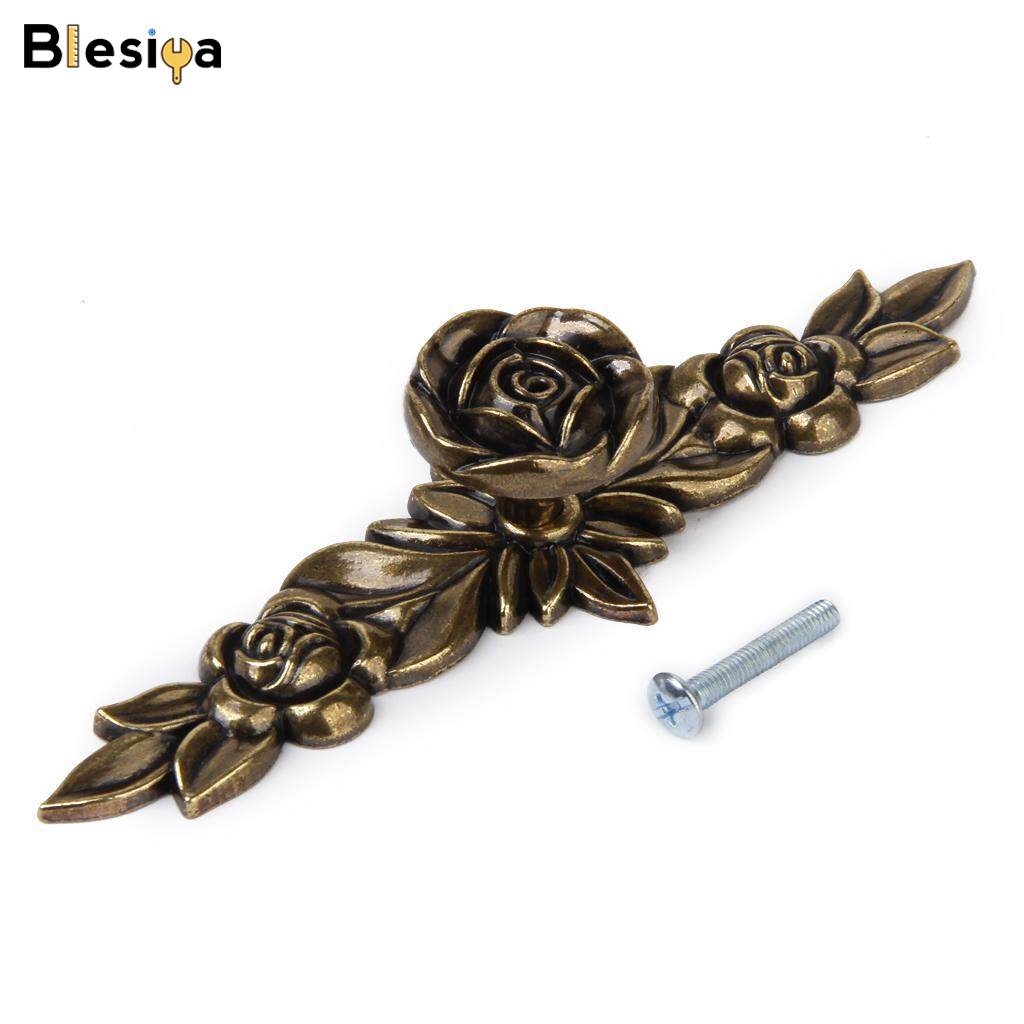 Blesiya Bronze Rose Cabinet Drawer Furniture Door knob Handle Pull Hardware 145mm