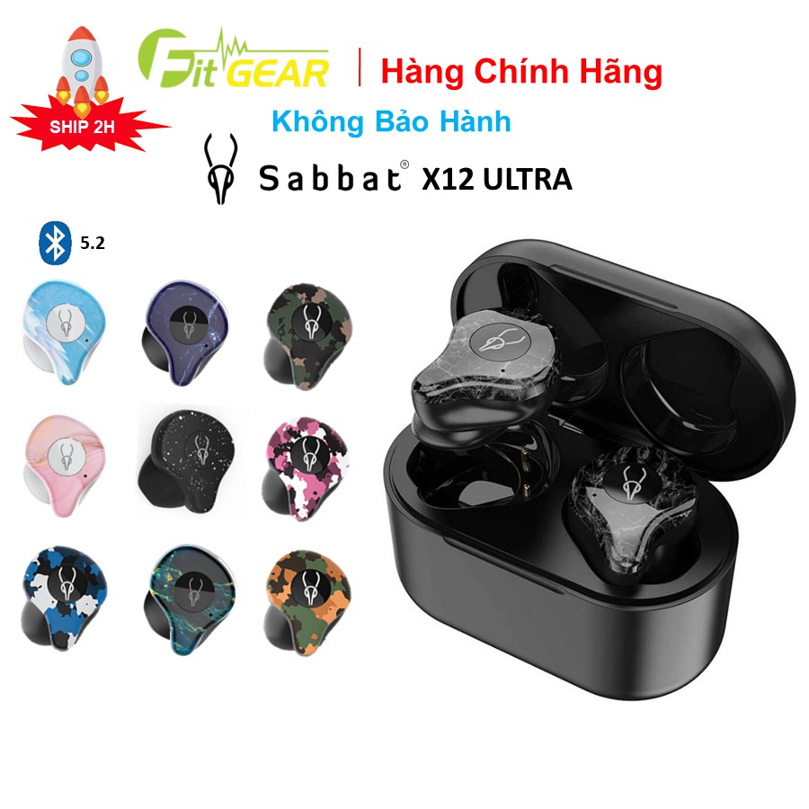 Tai Nghe Bluetooth Sabbat X12 Ultra Phiên bản sạc không dây