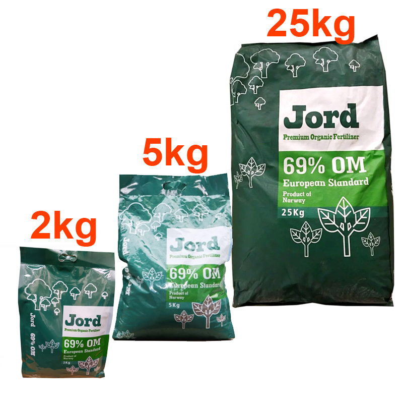 2Kg Phân Jord Hữu Cơ Savia 69%OM (túi lẻ chiết từ bao lớn)
