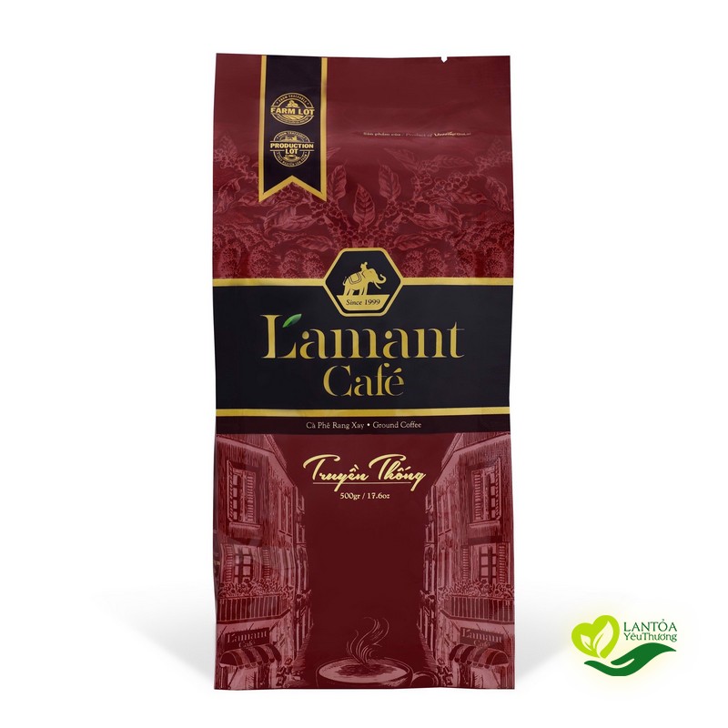 Cà phê rang xay L’amant Truyền thống - 500 gram