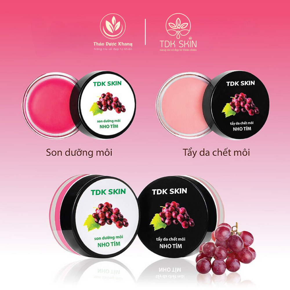 COMBO SON DƯỠNG & TẨY TẾ BÀO CHẾT TDK SKIN