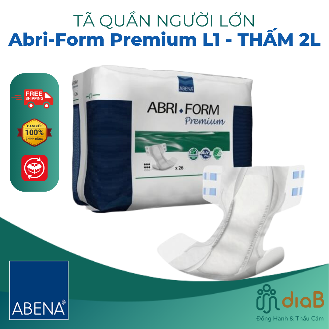 Abri – Slip Premium L1 2500 – Tã dán người lớn