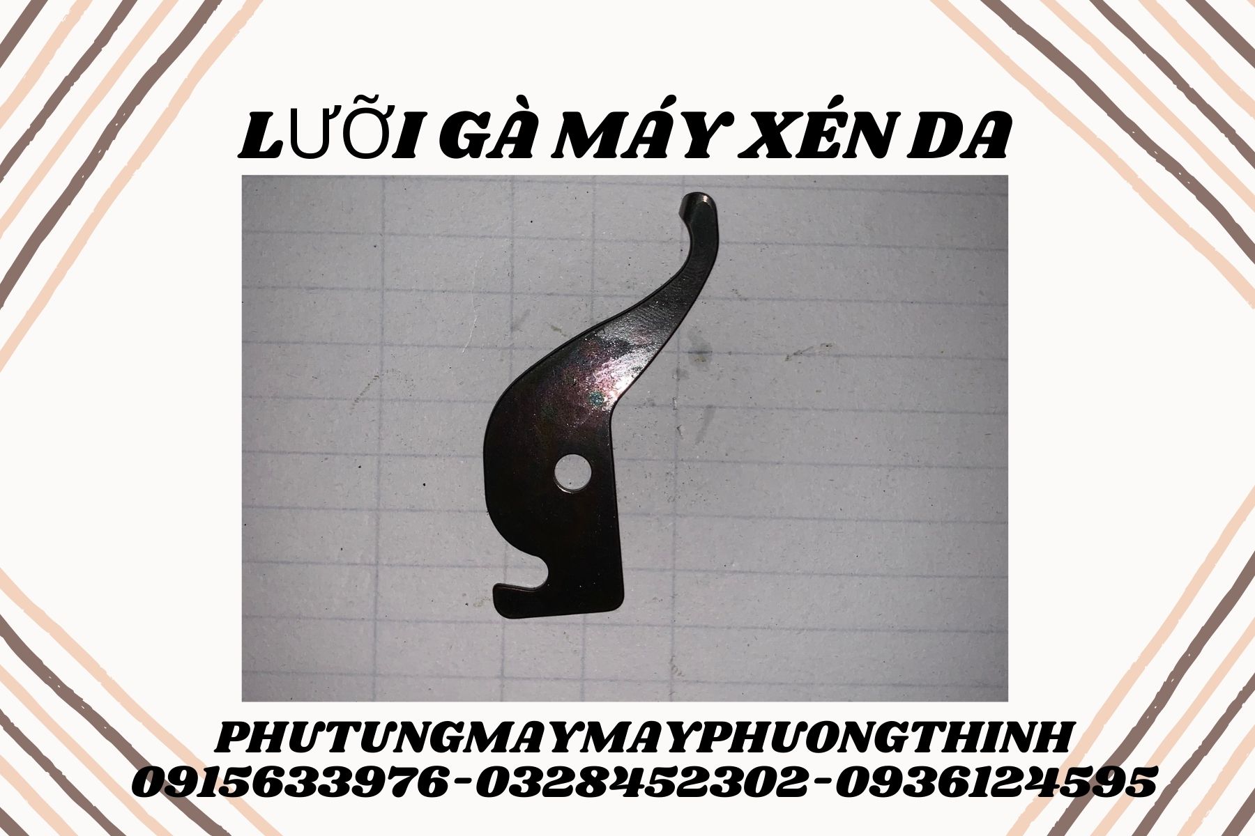 Lưỡi gà máy xén da