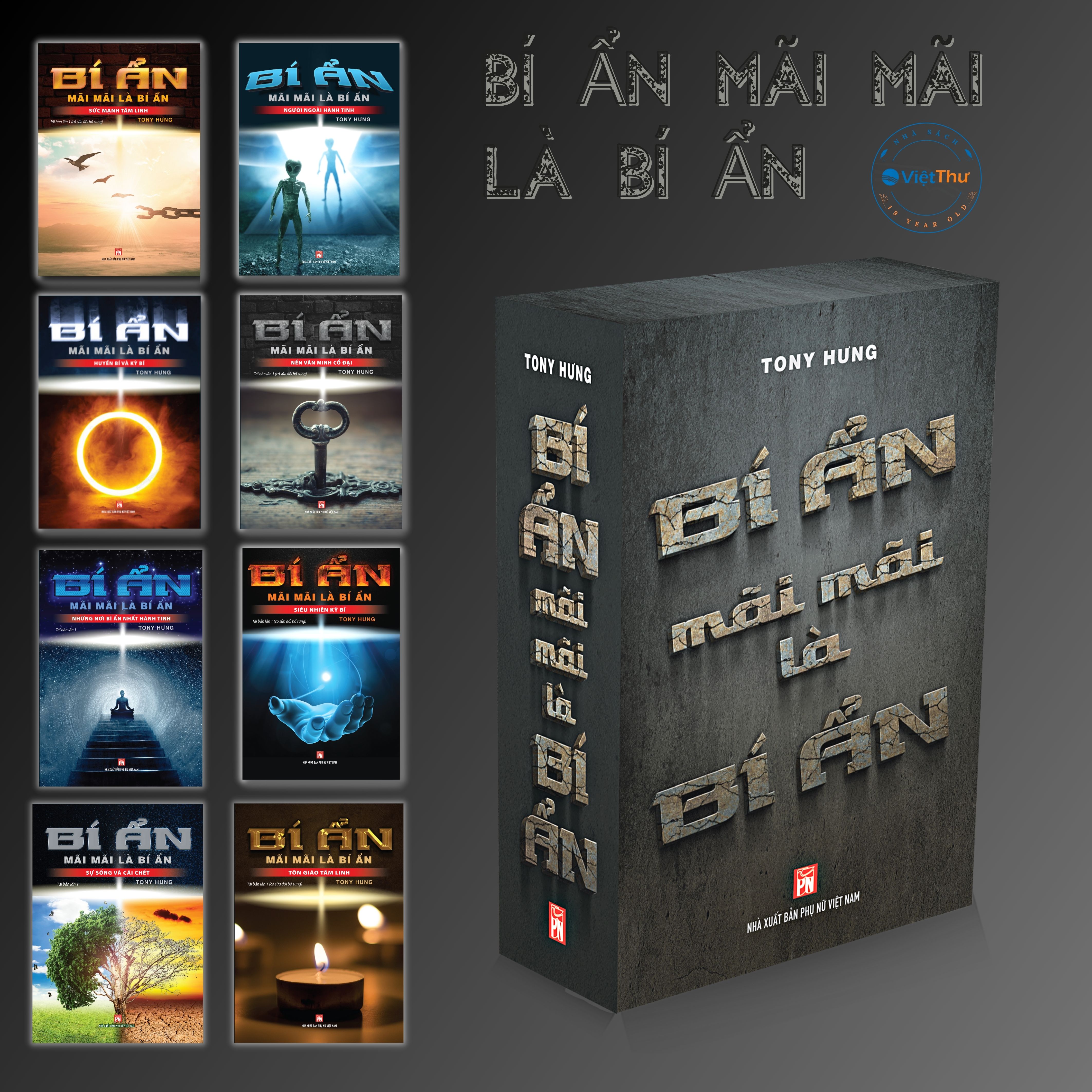 Sách - bí ẩn mãi mãi là bí ẩn phiên bản có hộp