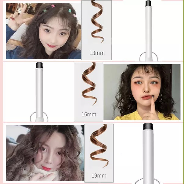 Máy Uốn Tóc Lọn Nhỏ Uốn Xù Nhiều Size 9mm , 13mm, 16mm