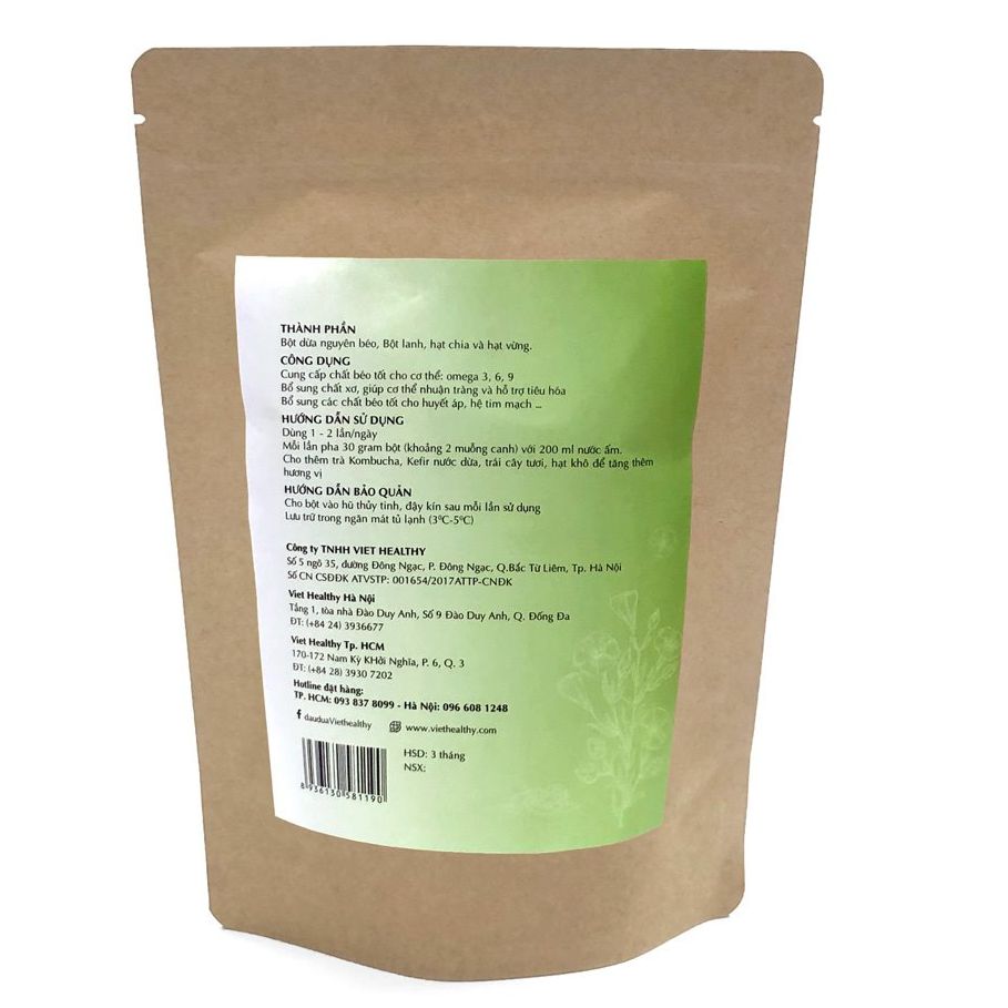 Bột 3 trong 1 Viet Healthy 500g
