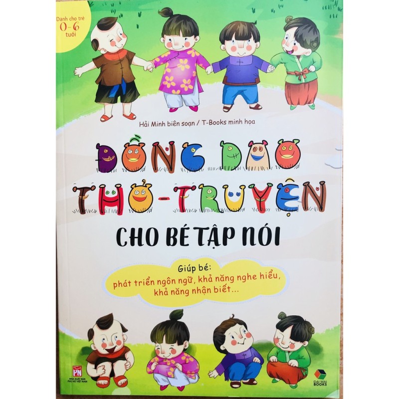 [HCM]Sách - Đồng Dao Thơ - Truyện cho bé tập nói