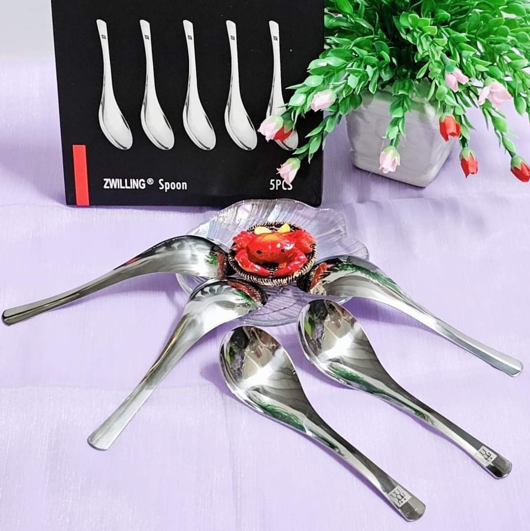 SÉT 5 THÌA ( MUỖNG) ZWILLING SANG TRỌNG