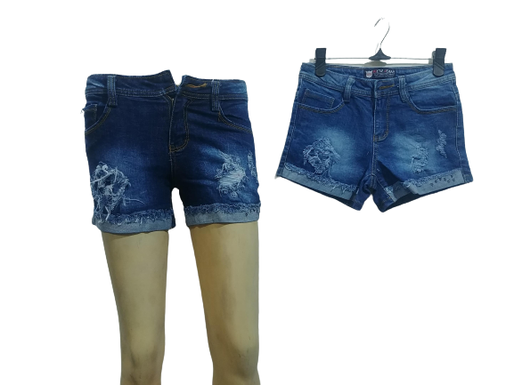 [HCM]quần short jean nữ lai lật