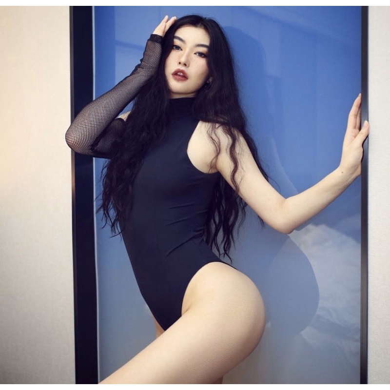 HALF BODYSUIT OUTFIX TAY DÀI LIỀN 1 MẢNH