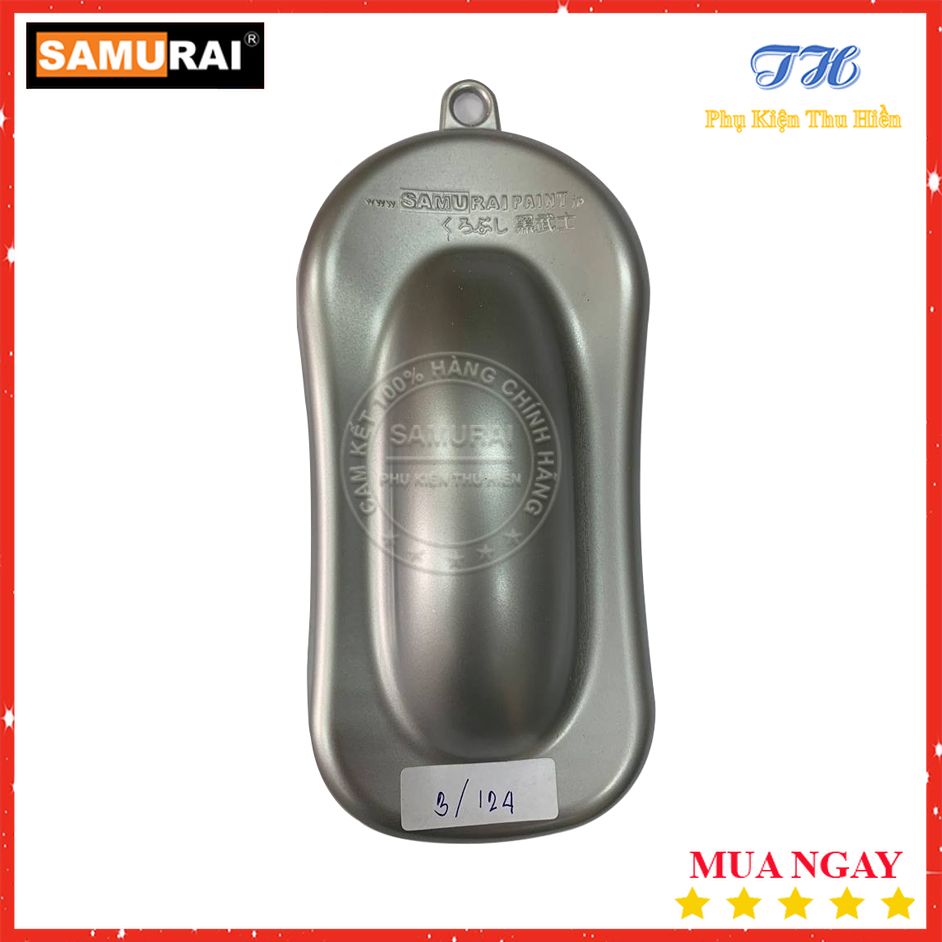 Sơn Xịt Xe Samurai Màu Bạc -Mã 3/124