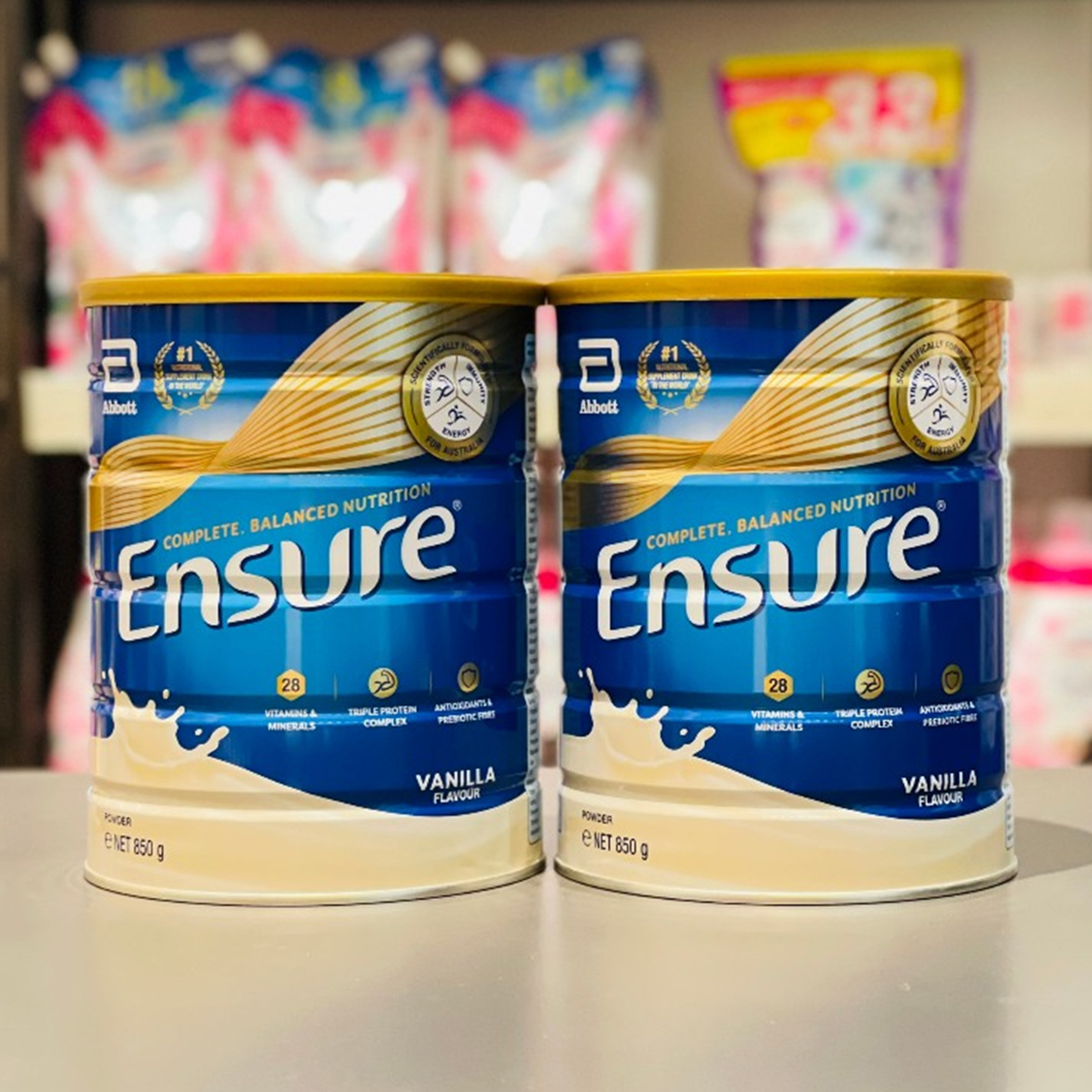 Combo 2 Hộp Sữa Bột Ensure Úc 850g - Date 01 / 2026