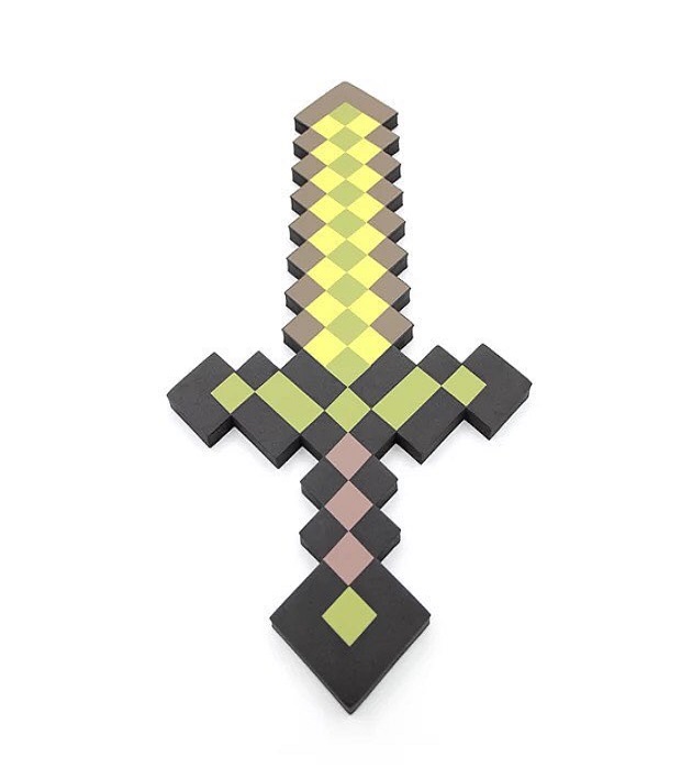 Kiếm Minecraft Màu Vàng