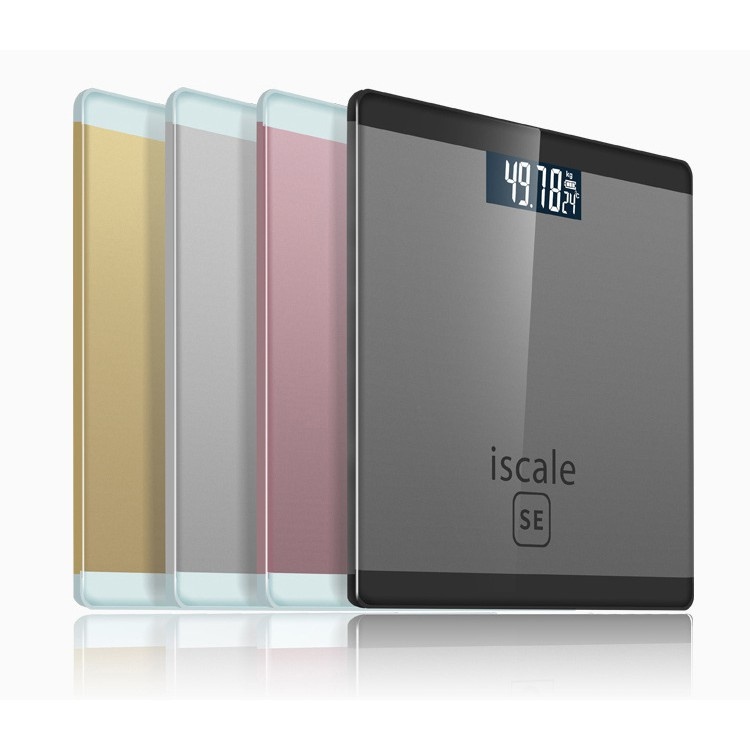Cân Điện Tử Iphone Scale SE độ Chính Xác Cao Cân Sức Khỏe Màn Hình LCD