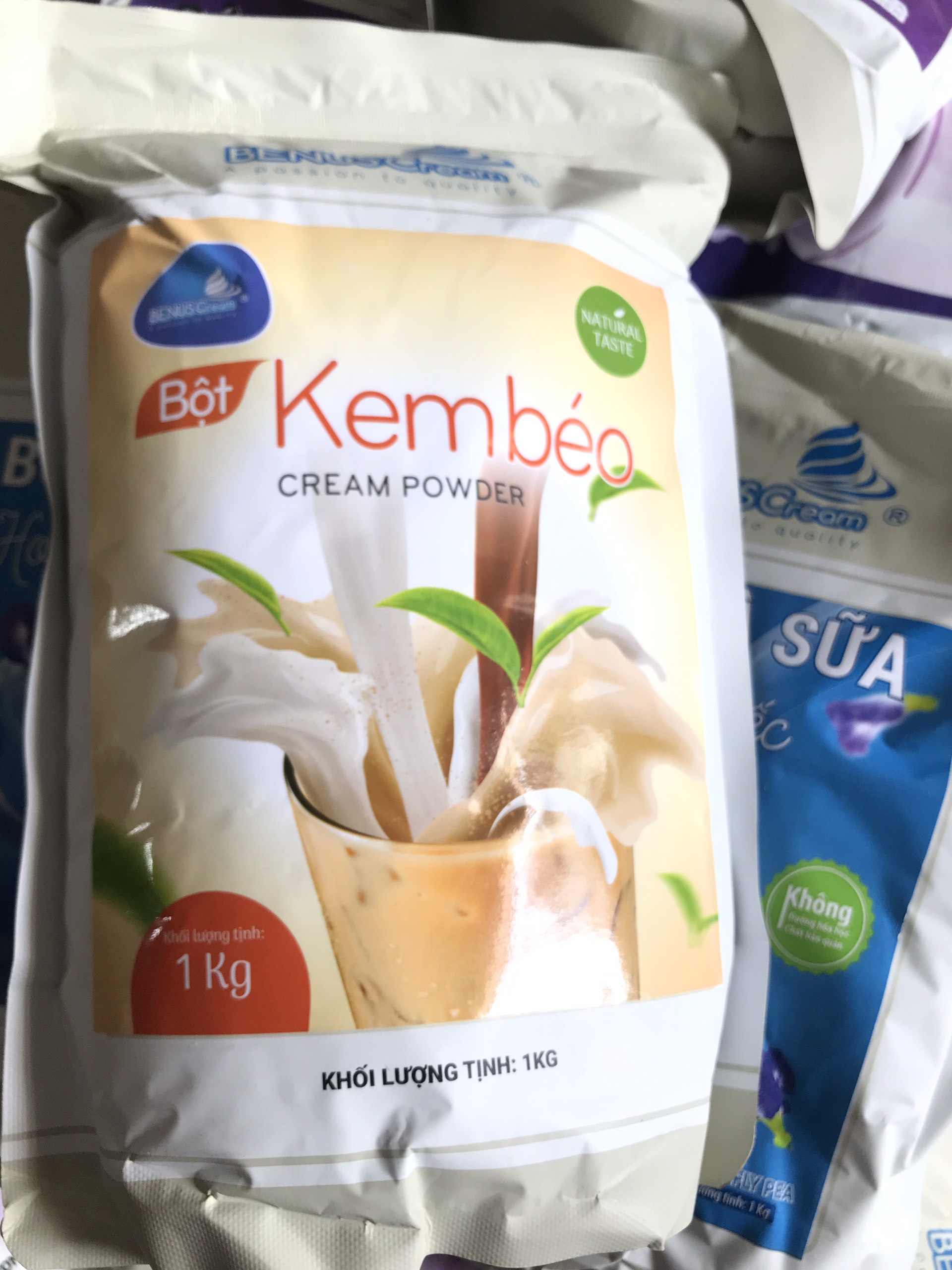 Bột kem béo pha trà sữa - benuscream