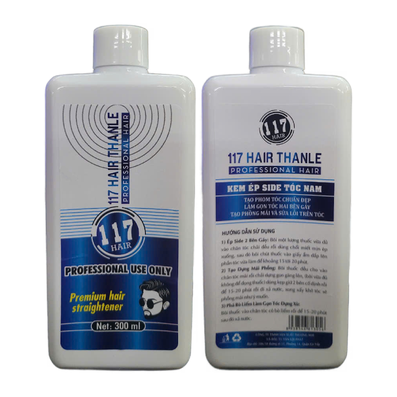 Thuốc ép side tóc 117 Hair Thanle 300ml