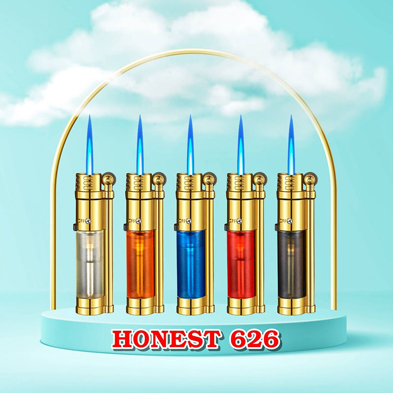Bật lửa khè gas đá rảnh tây lộ thiên honest 626 – xài gas