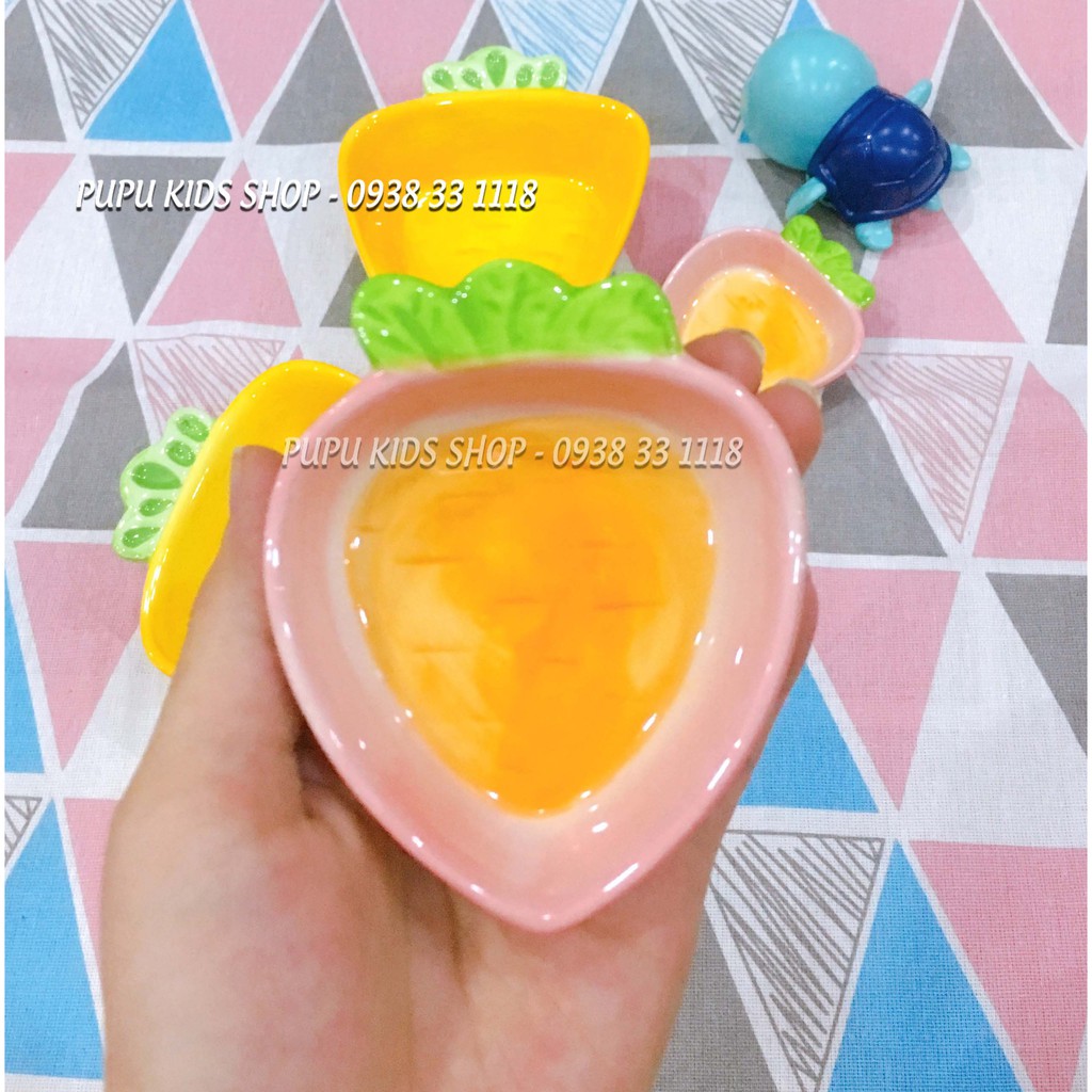 Bát ăn dặm Cà Rốt Mini PUPU KIDS SHOP