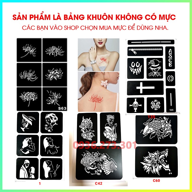 Khuôn xăm mặt quỷ, cô gái Nhật bản